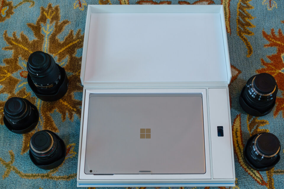 Surface Book包装