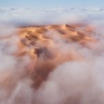 5阿布扎比的Liwa沙漠有雾