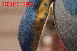 尼康D700 ISO 12800 vs DX