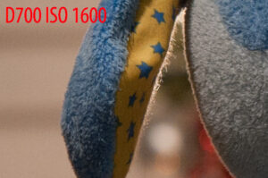 尼康D700 ISO 1600 vs DX