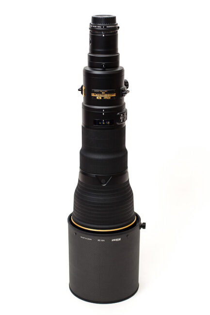 尼康800mm f/5.6镜头，1.2倍远距变换器