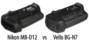 尼康MB-D12 vs Vello BG-N7